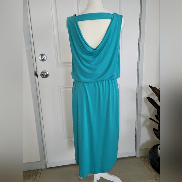 EUC Teal Dress size 10 - Picture 4 of 4